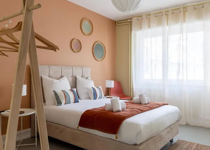 Apartment Travel Homes - Le Freedom, Chaleureux & Spacieux Mulhouse